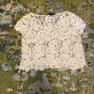 Beautiful design crop top Size small